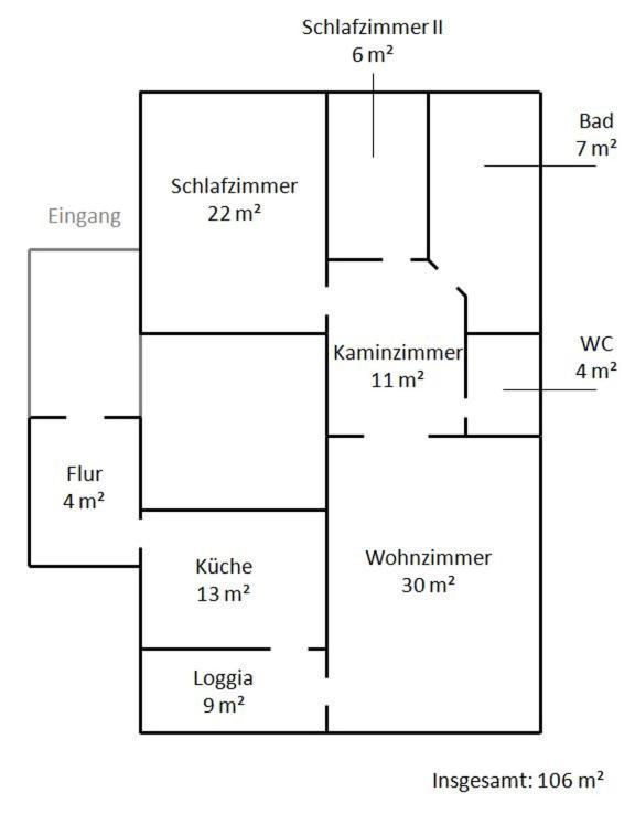 110 Qm Ferienwohnung Stadtvilla Halberstadt - Dem Tor Zum Harz Zewnętrze zdjęcie